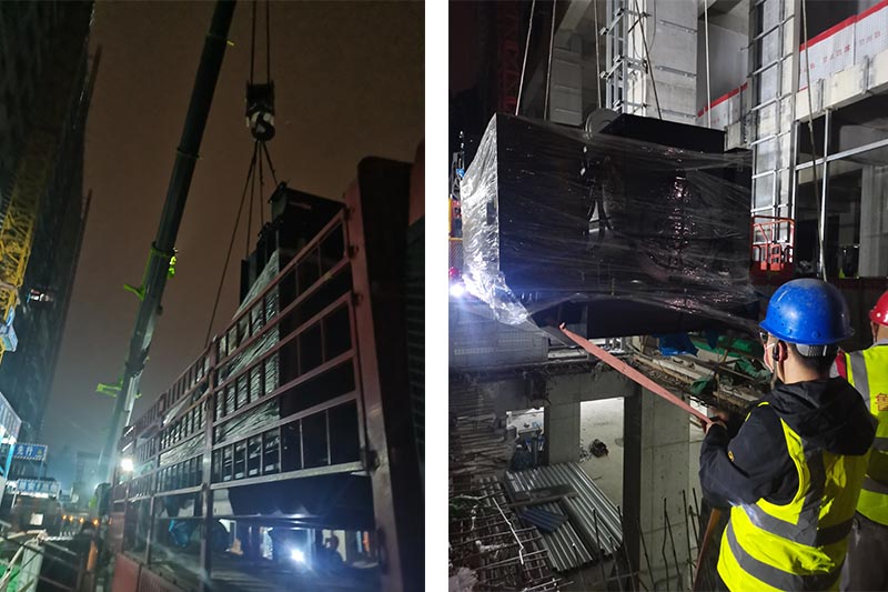 某醫療單位發(fā)電機組安裝